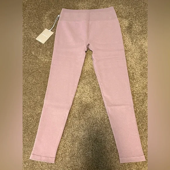EVERLANE The Seamless Leggings Dusty Lavender NWT - Picture 3 of 7